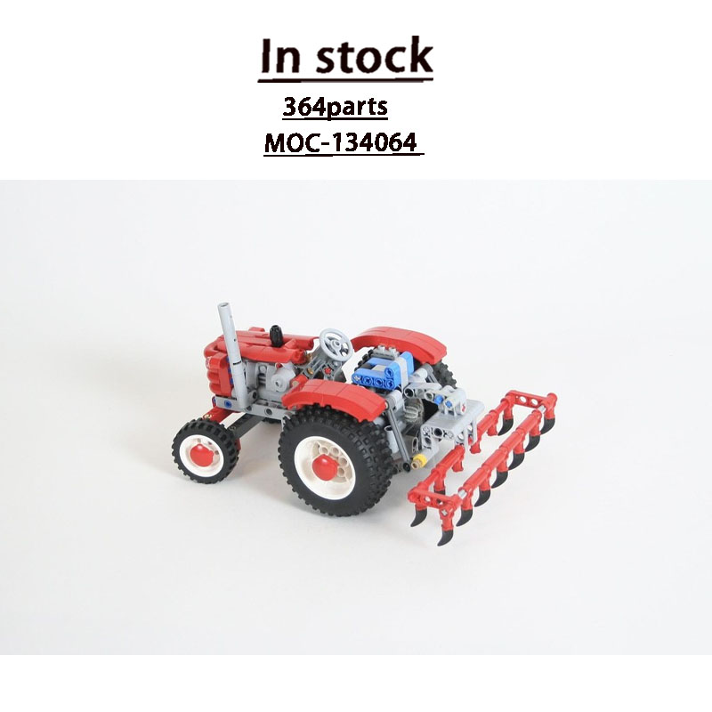 Urban Farming Agriculture - MOC-134064 Urban Farm Agricultural Retro Tractor