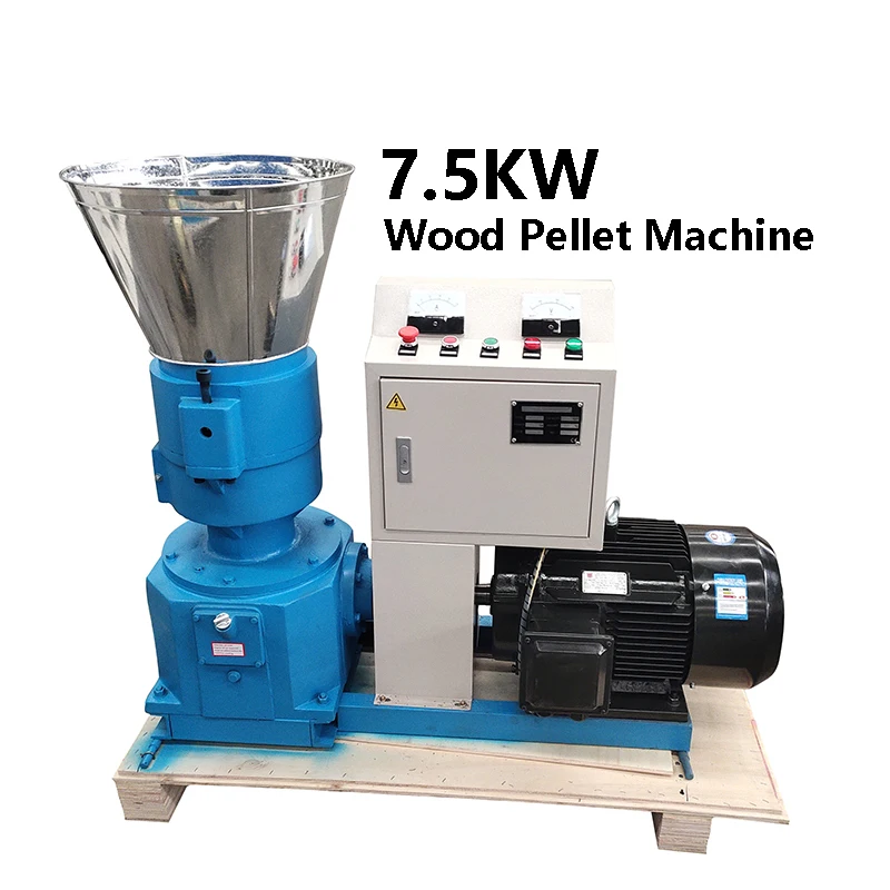Wood Pellet Making Machine - 7.5kw Pellet Making Machine Press Animal
