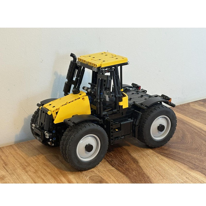 Urban Farming Agriculture - MOC-254775 Urban Farm Agriculture Yellow-Black Tractor