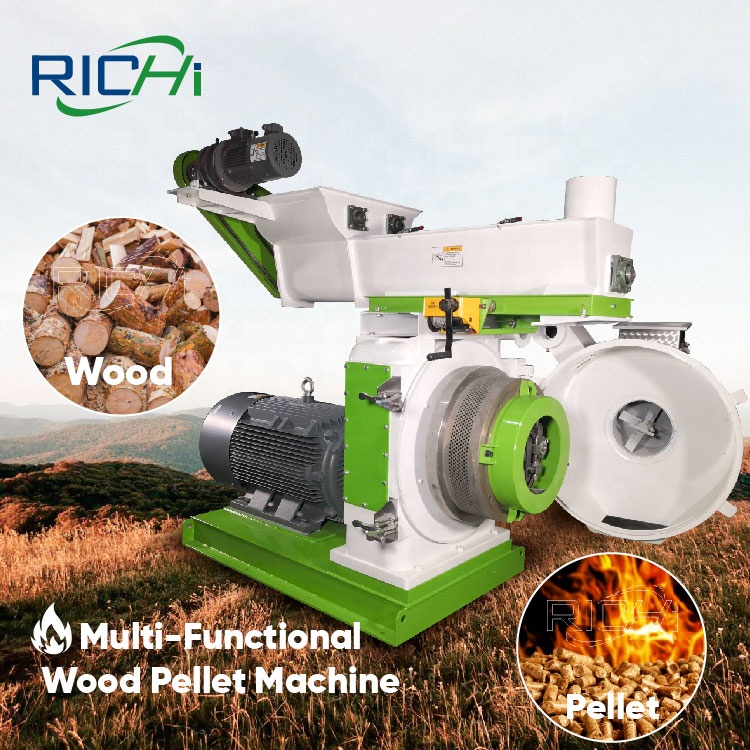 Wood Pellet Making Machine - ATV&UTVRICHI 600-800kg/h Wood Pellet Making Machine