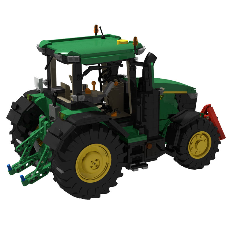 Urban Farming Agriculture - MOC-231420 Urban Farm Agricultural Tractor Building