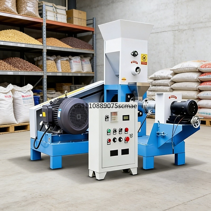 Wood Pellet Making Machine - Dry Wet Dual Purpose Animal Feed