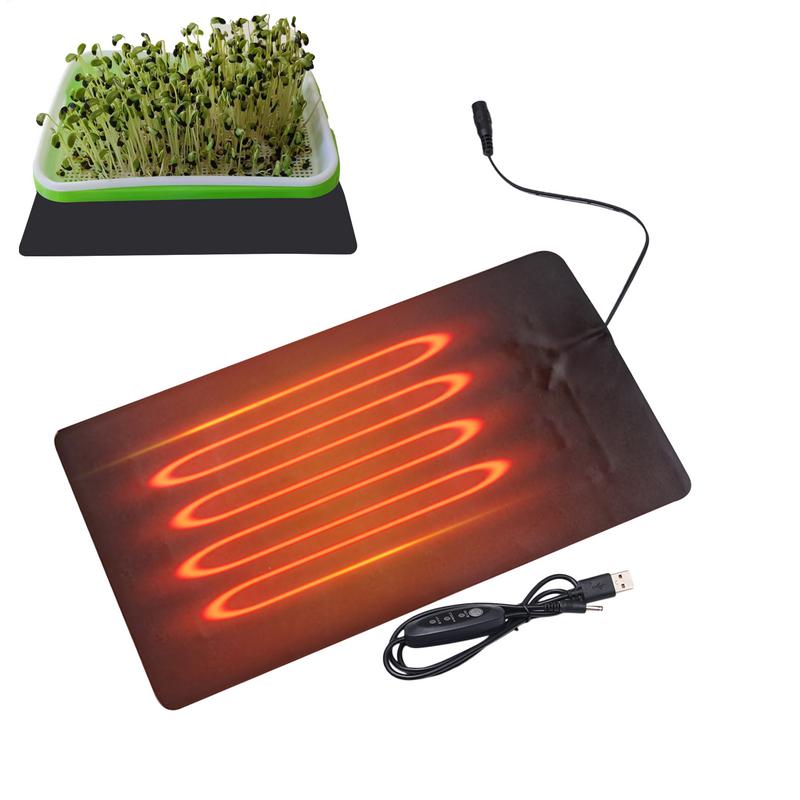 Seedling Heat Mat - Plant Heat Mat PVC Leather Plant