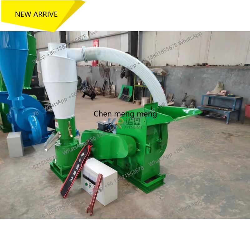 Wood Pellet Making Machine - Diesel and Electric Combined Type Of