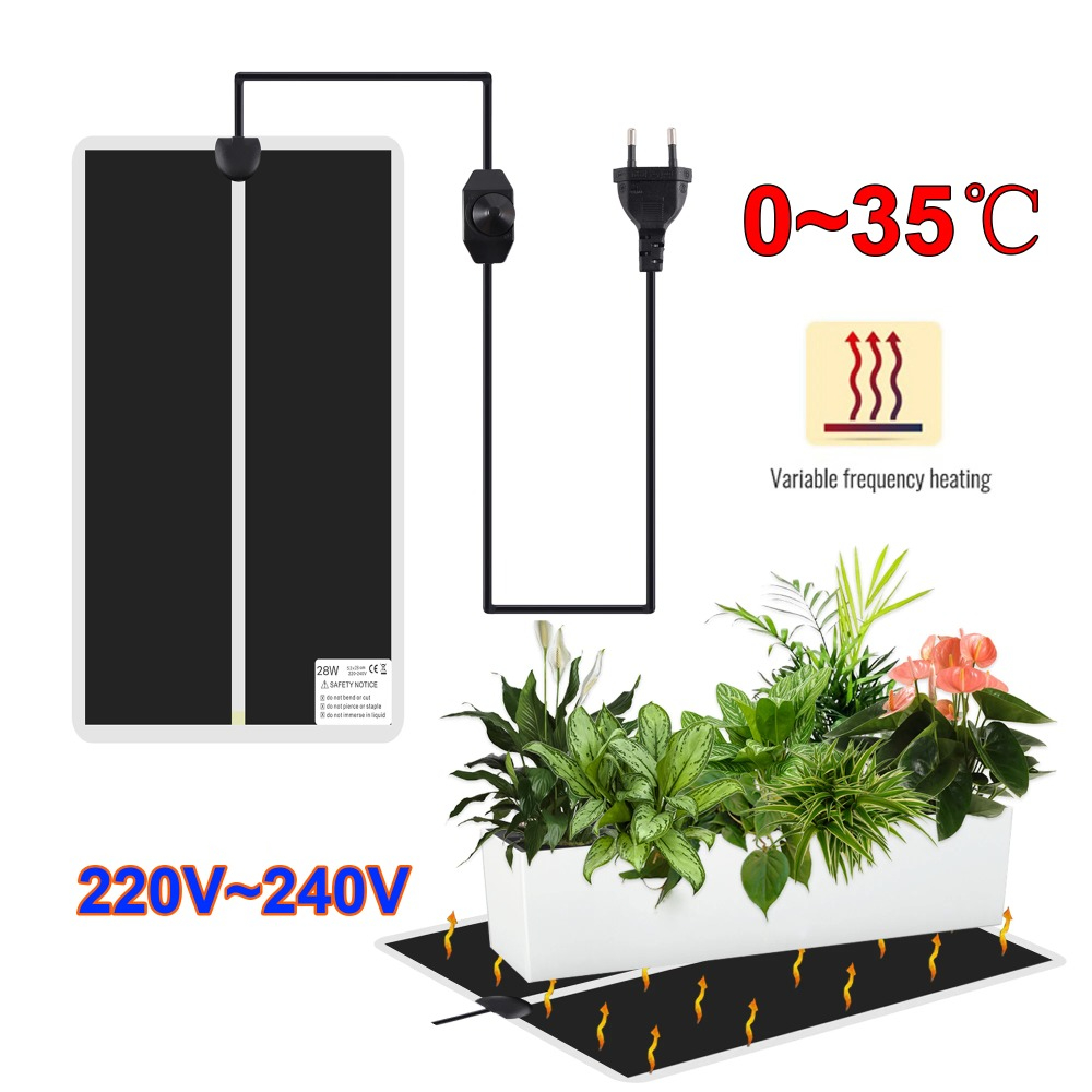 Seedling Heat Mat - 5~28W Seedling Heat Mat Anti-cold 220V~240V