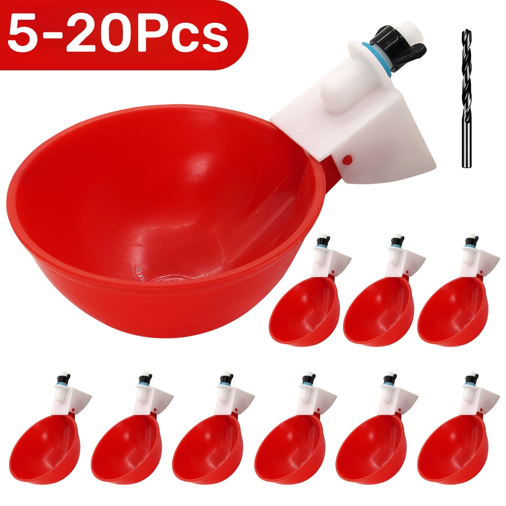 5-20Pcs Automatic Chicken Duck - огляд і ціна Chicken Nipple Drinker