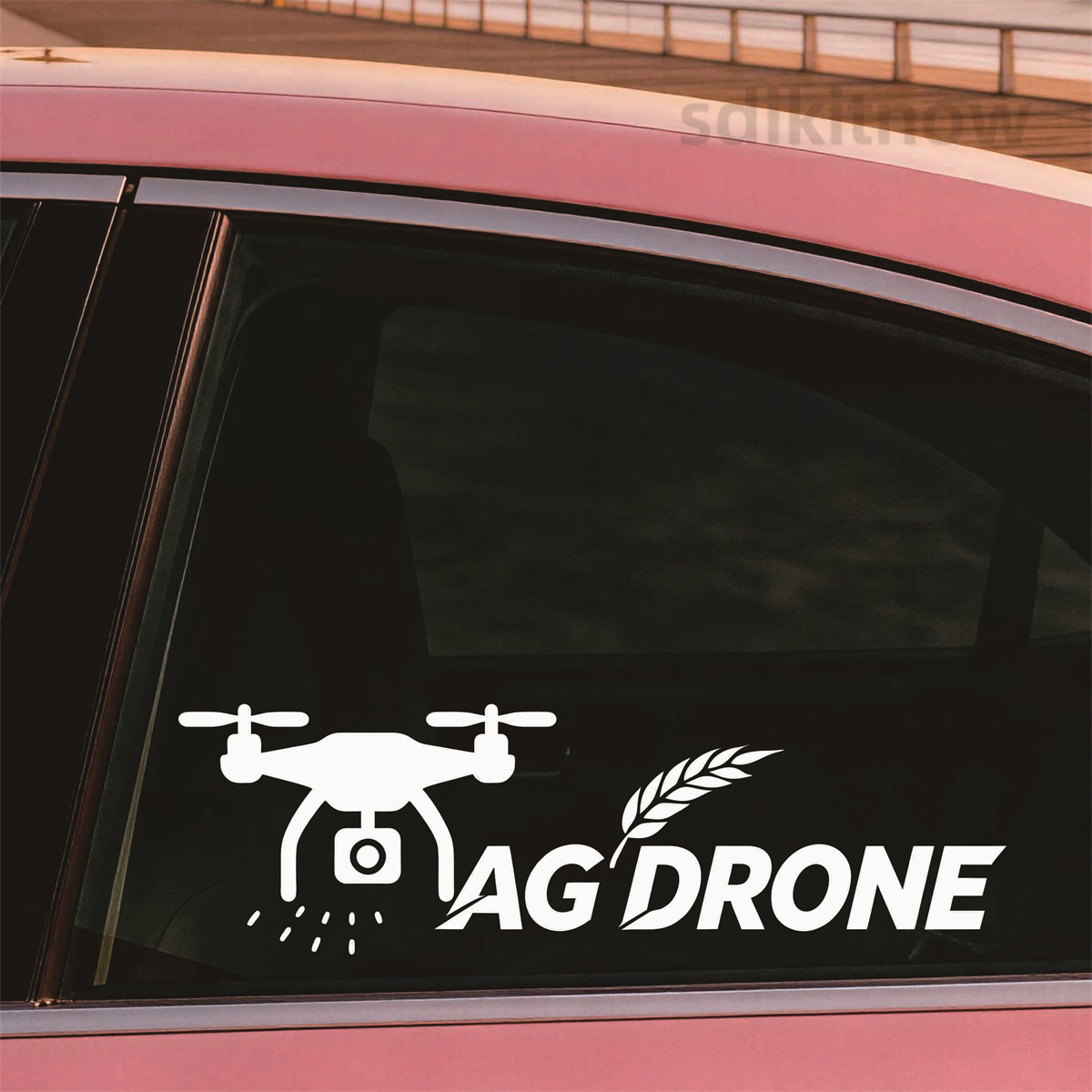 AG DRONE Farm Spraying Vinyl C - огляд і ціна Agriculture Farming Words