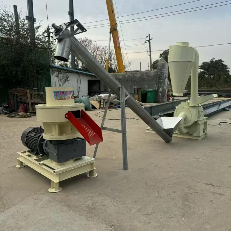 High Efficiency Flat Die Sawdu - огляд і ціна Wood Pellet Making Machine