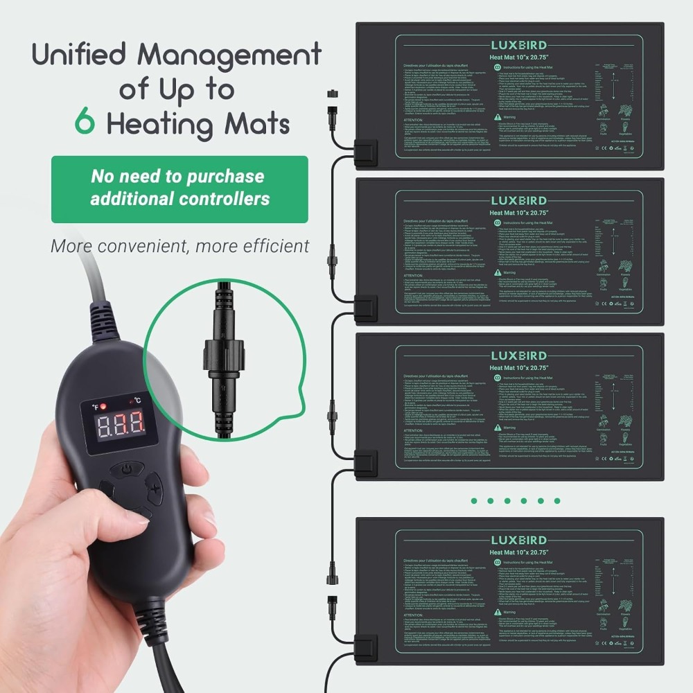 4 Pack Seedling Heat Mat with  - огляд і ціна Seedling Heat Mat