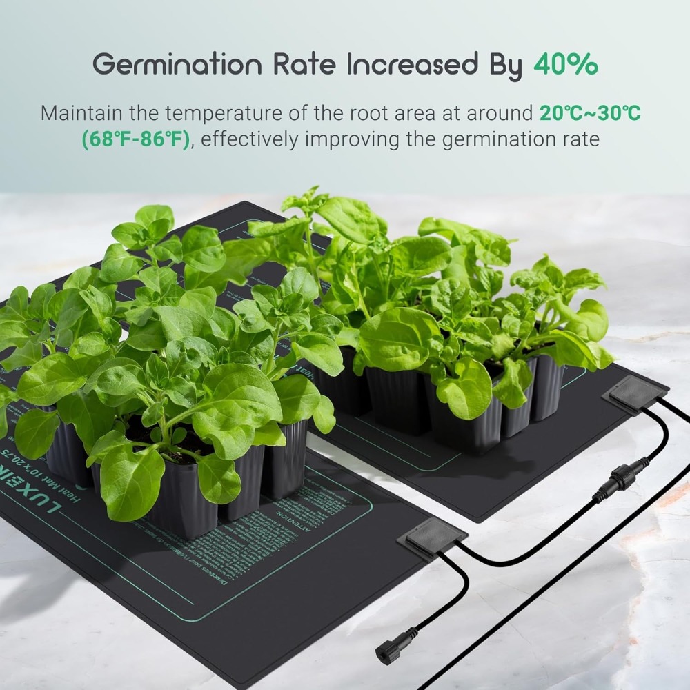 4 Pack Seedling Heat Mat with  - огляд і ціна Seedling Heat Mat
