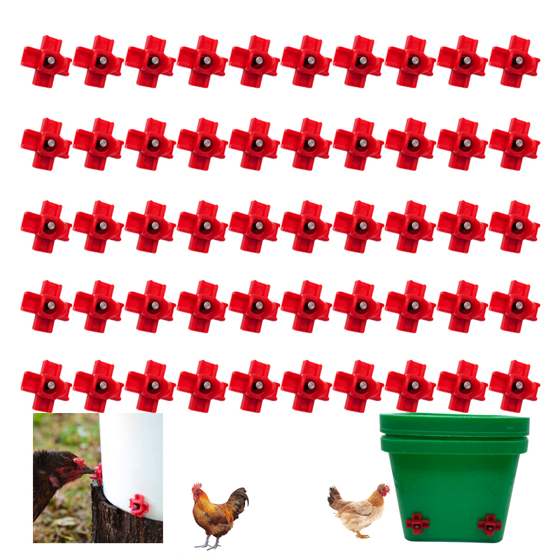 50 pcs Automatic Chicken Water - огляд і ціна Chicken Nipple Drinker