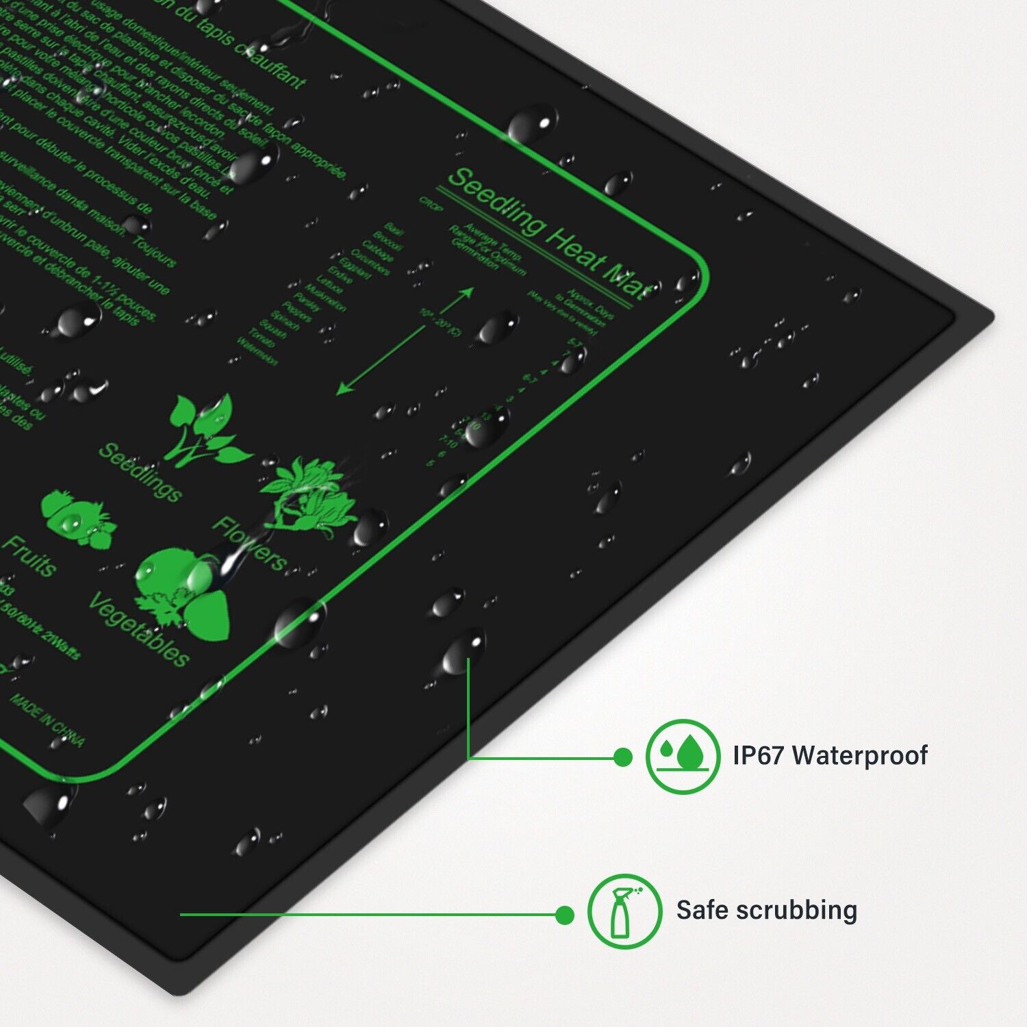 LERWAY 21W Seedling Heating Ma - огляд і ціна Seedling Heat Mat