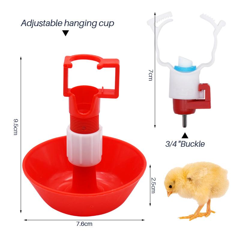5/10/20 Pcs Automatic Chicken  - огляд і ціна Chicken Nipple Drinker