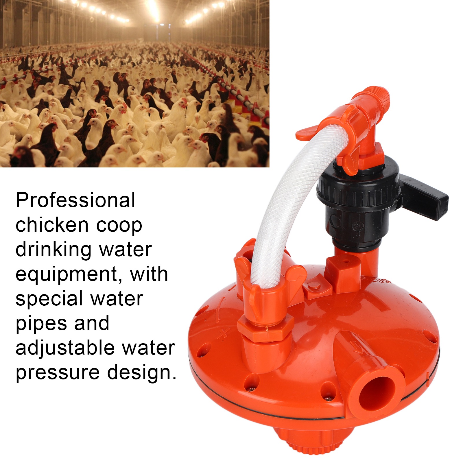 Farm Water Pressure Regulator  - огляд і ціна Chicken Nipple Drinker