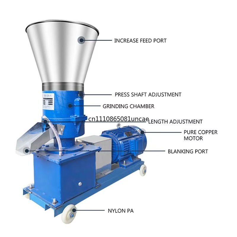 100-150kg/h Pellet Machine Ani - огляд і ціна Wood Pellet Making Machine