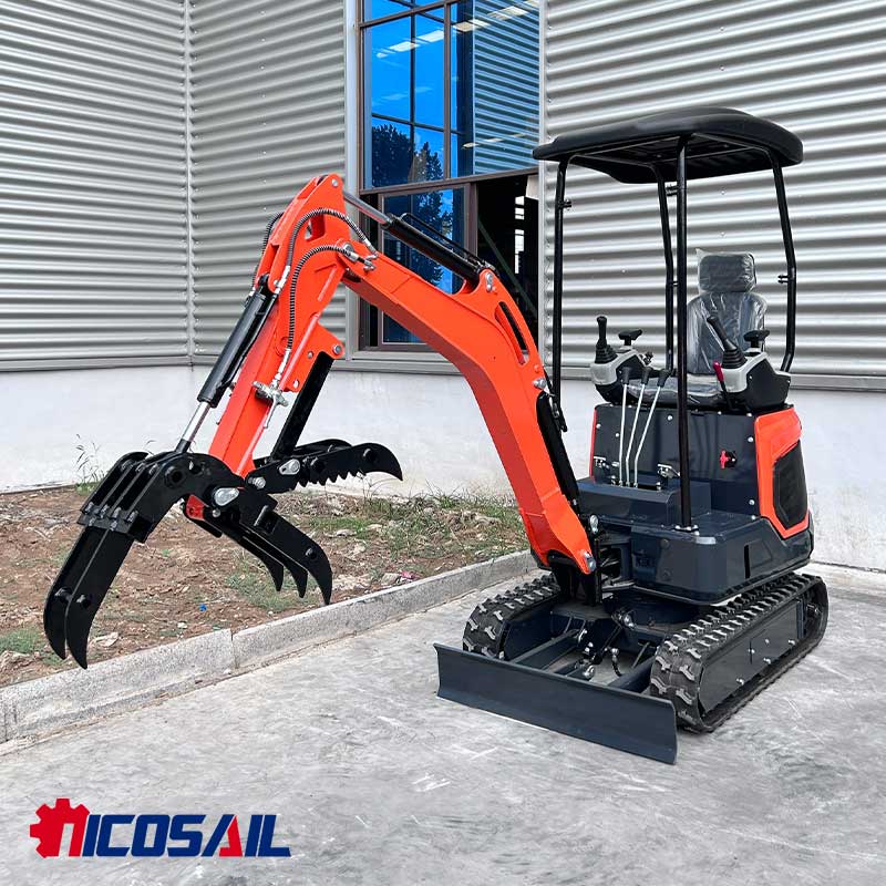 Multi-Use 1-2ton Mini Excavato - огляд і ціна Farming And Agriculture Jobs