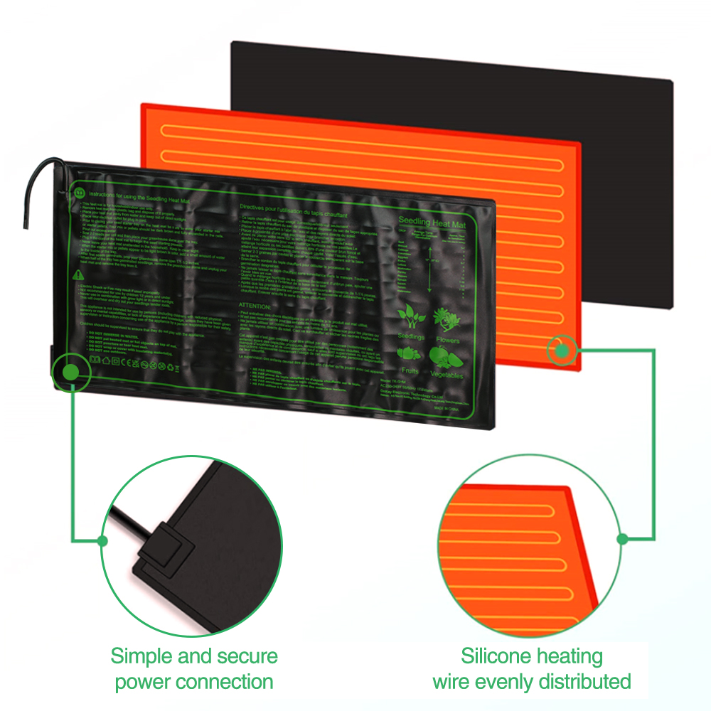 Seedling Heating Pad 3 Sizes W - огляд і ціна Seedling Heat Mat