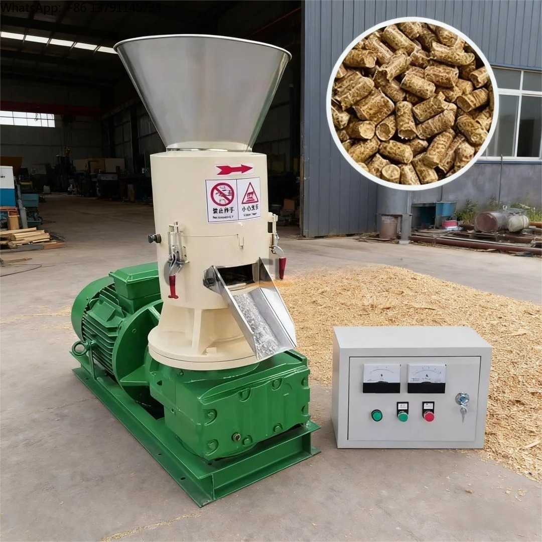 High Quality Flat Die Wood Pel - огляд і ціна Wood Pellet Making Machine