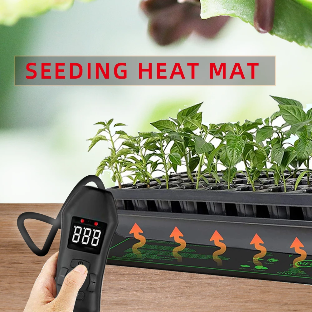 50W EU-US/UK/AU Adjustable The - огляд і ціна Seedling Heat Mat