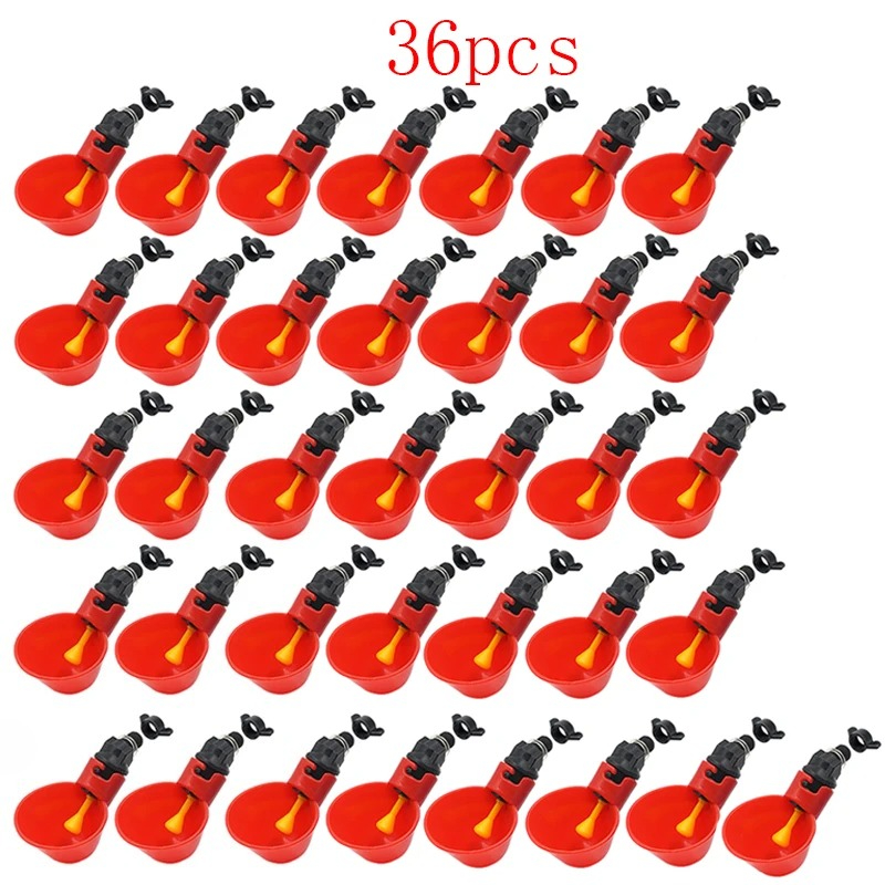6-36Pcs Chicken Quail Hanging  - огляд і ціна Chicken Nipple Drinker
